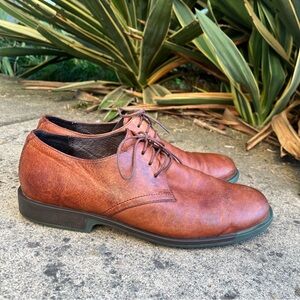 Camper Rebowie K100059-003 Mens Brown Leather Oxford Shoes Size 41 Formal Dress